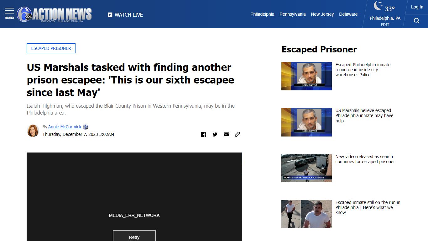 Isaiah Tilghman wanted: US Marshals in Philadelphia tasked with finding ...